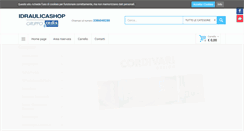 Desktop Screenshot of idraulicashop.net